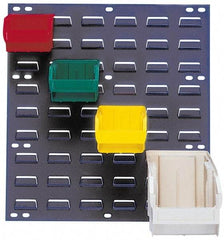 Quantum Storage - 270 Lb Capacity, 18" Wide x 19" High, Steel Pick Rack - 9 Black Polyethylene/Polypropylene Bins, 5-1/2" Bin Width x 5" Bin Height x 10-7/8" Bin Depth - USA Tool & Supply