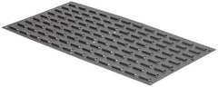 Quantum Storage - 36" Wide x 19" High, Gray Louvered Bin Panel - Use with Quantum Storage Systems - ALL QUS Bins - USA Tool & Supply