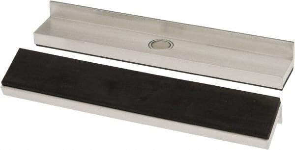 Wilton - 6-1/2" Jaw Width, Rubber Covered Aluminum, Vise Jaw Cap - Magnetic Attachment - USA Tool & Supply