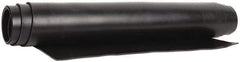 Made in USA - 36" Wide, 1/16" Thick, Buna-N Rubber Foam Sheet - 35 to 45 Durometer, Black, -40 to 212°F, 1,500 psi Tensile Strength, Cut-to-Length - USA Tool & Supply