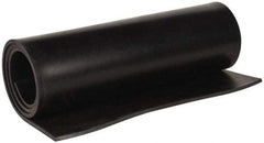 Made in USA - 36" Wide, 3/16" Thick, Buna-N Rubber Foam Sheet - 45 to 55 Durometer, Black, -40 to 212°F, 1,500 psi Tensile Strength, Cut-to-Length - USA Tool & Supply