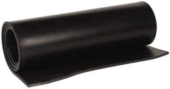 Made in USA - 36" Wide, 1/2" Thick, Buna-N Rubber Foam Sheet - 45 to 55 Durometer, Black, -40 to 212°F, 1,500 psi Tensile Strength, Cut-to-Length - USA Tool & Supply