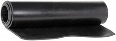 Made in USA - 36" Wide, 0.093" Thick, Buna-N Rubber Foam Sheet - 50 to 60 Durometer, Black, -40 to 212°F, 1,500 psi Tensile Strength, Cut-to-Length - USA Tool & Supply