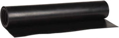 Made in USA - 36" Wide, 1/16" Thick, Buna-N Rubber Foam Sheet - 65 to 75 Durometer, Black, -40 to 212°F, 1,500 psi Tensile Strength, Cut-to-Length - USA Tool & Supply