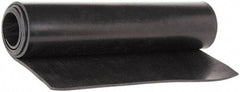 Made in USA - 36" Wide, 3/8" Thick, Buna-N Rubber Foam Sheet - 65 to 75 Durometer, Black, -40 to 212°F, 1,500 psi Tensile Strength, Cut-to-Length - USA Tool & Supply
