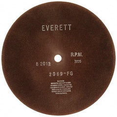 Everett - 16" Aluminum Oxide Cutoff Wheel - 5/32" Thick, 1" Arbor, Use with Gas Powered Saws - USA Tool & Supply