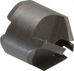 Made in USA - 4 Flutes, 9/16" Cutter Head Diam, 3/16" Pilot Hole Diam, High Speed Steel Reverse Countersink - USA Tool & Supply