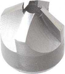 Made in USA - 4 Flutes, 5/8" Cutter Head Diam, 3/16" Pilot Hole Diam, High Speed Steel Reverse Countersink - USA Tool & Supply