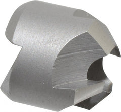 Made in USA - 4 Flutes, 5/8" Cutter Head Diam, 5/16" Pilot Hole Diam, High Speed Steel Reverse Countersink - USA Tool & Supply