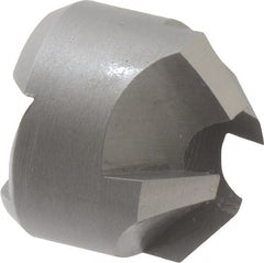 Made in USA - 4 Flutes, 11/16" Cutter Head Diam, 5/1" Pilot Hole Diam, High Speed Steel Reverse Countersink - USA Tool & Supply