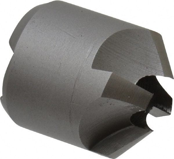 Made in USA - 4 Flutes, 3/4" Cutter Head Diam, 5/16" Pilot Hole Diam, High Speed Steel Reverse Countersink - USA Tool & Supply