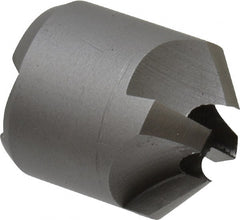 Made in USA - 4 Flutes, 3/4" Cutter Head Diam, 5/16" Pilot Hole Diam, High Speed Steel Reverse Countersink - USA Tool & Supply