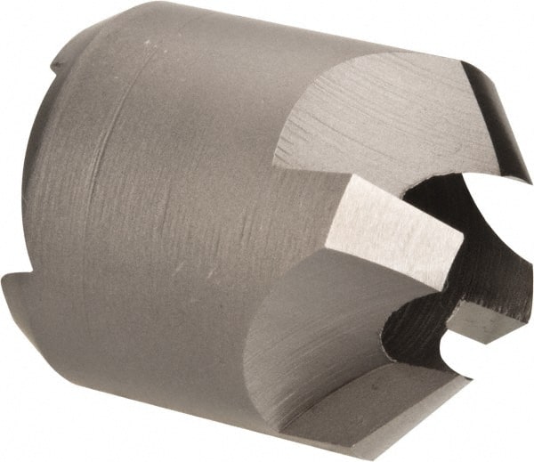 Made in USA - 4 Flutes, 3/4" Cutter Head Diam, 3/8" Pilot Hole Diam, High Speed Steel Reverse Countersink - USA Tool & Supply
