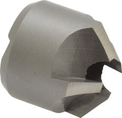 Made in USA - 4 Flutes, 7/8" Cutter Head Diam, 3/8" Pilot Hole Diam, High Speed Steel Reverse Countersink - USA Tool & Supply
