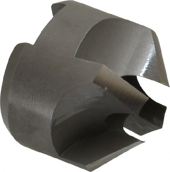 Made in USA - 4 Flutes, 1-1/4" Cutter Head Diam, 1/2" Pilot Hole Diam, High Speed Steel Reverse Countersink - USA Tool & Supply