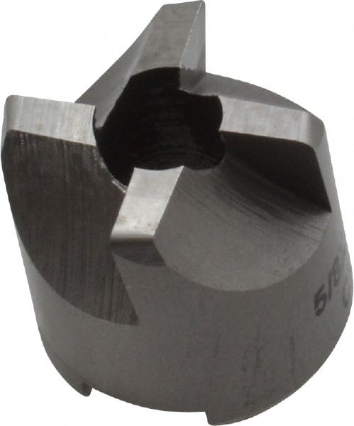 Made in USA - 4 Flutes, 5/8" Diam, 1/4" Pilot Hole Diam, High Speed Steel Reverse Counterbore - USA Tool & Supply