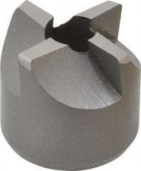 Made in USA - 4 Flutes, 11/16" Diam, 1/4" Pilot Hole Diam, High Speed Steel Reverse Counterbore - USA Tool & Supply