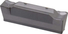 Iscar - DGN4003 C IC908 Grade, 0.1575" Cutting Width, Carbide Cutoff Insert - 0° Neutral Lead Angle, 0.0118" Cnr Rad, TiAlN Coated - USA Tool & Supply