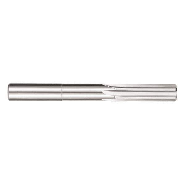 SGS - 5/64" Solid Carbide 4 Flute Chucking Reamer - Straight Flute, 5/64" Straight Shank, 2" OAL - USA Tool & Supply