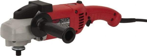 Milwaukee Tool - 7 to 9" Disc, 5,000 RPM, Electric Handheld Disc Sander - 2.2 hp, 120 Volts - USA Tool & Supply