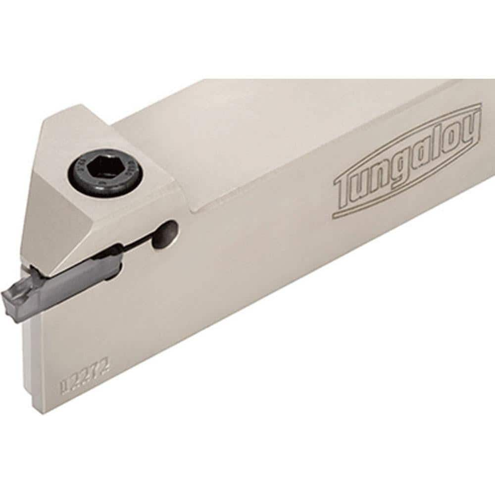 Indexable Grooving/Cut-Off Toolholders; Cutting Direction: Left Hand; Maximum Depth of Cut (mm): 4.80; Maximum Groove Width (mm): 6.49; Minimum Groove Width (mm): 4.50; Toolholder Style: CTEF; Tool Material: Steel; Insert Holding Method: Clamp; Compatible