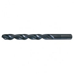 #15 RHS / RHC HSS 135 Degree Split Point Heavy Duty Jobber Length Drill - Steam Oxide - USA Tool & Supply