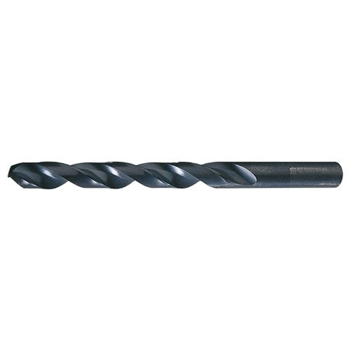 S RHS / RHC HSS 135 Degree Split Point Heavy Duty Jobber Length Drill - Steam Oxide - Exact Industrial Supply