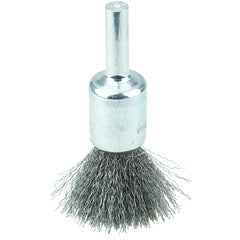 1/2X.006 STL CRIMP BRUSH - USA Tool & Supply