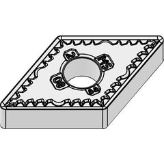 DNMG332MS WU10HT NEGATIVE STYLE, PIN LOCK INSERT - USA Tool & Supply