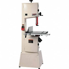 Jet - Vertical Bandsaws Drive Type: Step Pulley Throat Capacity (Inch): 13-1/2 - USA Tool & Supply