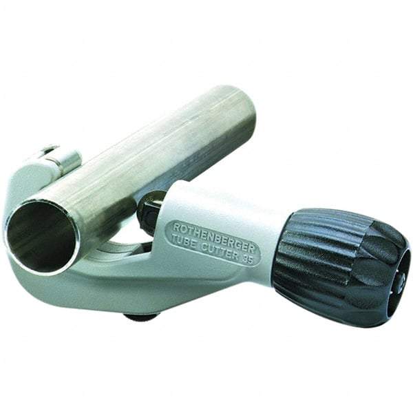 Rothenberger - 1/4" to 1-3/8" Pipe Capacity, Tube Cutter - Cuts Stainless Steel, 6" OAL - USA Tool & Supply