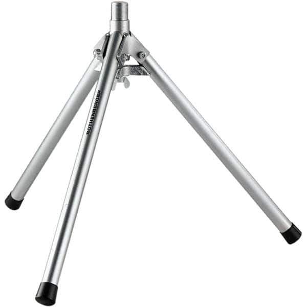 Rothenberger - 1/2" to 1-1/8" Pipe Capacity, Portable Tristand with Stationary Head - 22" High, 75 Lb Capacity - USA Tool & Supply