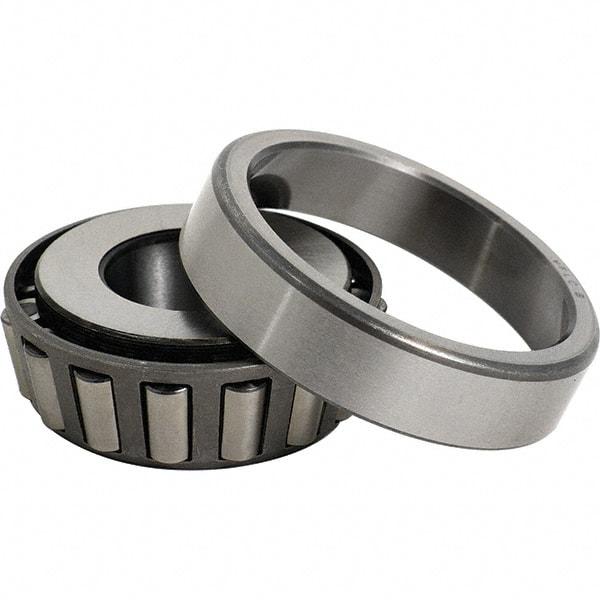 Tritan - 2-7/8" Bore Diam, 5" OD, 1-7/16" Wide, Tapered Roller Bearing Set - 51,866 N Dynamic Load Capacity, 288,200 N Static Load Capacity - USA Tool & Supply