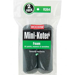 Wooster Brush - Paint Roller Covers Type: Mini Roller Nap Size (Inch): 1/4 - USA Tool & Supply