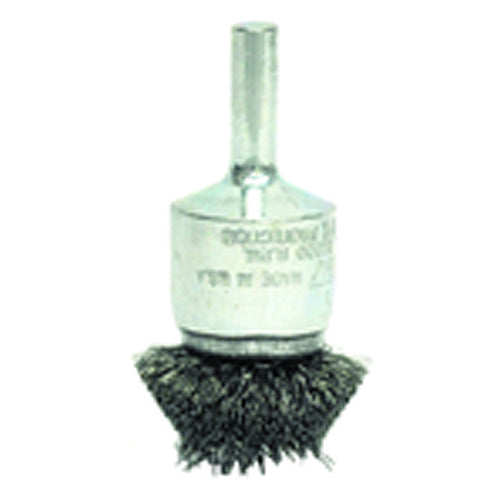 1″ Diameter - Steel Wire Flared End Brush - USA Tool & Supply