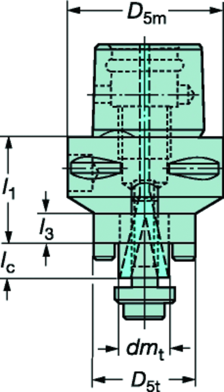 C339105C16030 Capto® Adapter - USA Tool & Supply