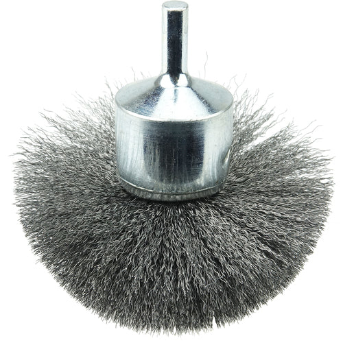 3″ Diameter - Steel Wire Flared End Brush - USA Tool & Supply