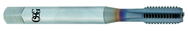 6-32 Dia. - H3 - 4 FL XPM-TiCN - Modified Bottoming - Straight Flute Tap - USA Tool & Supply