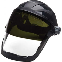 Jackson Safety - Nylon Gray Ratchet Adjustment Face Shield - USA Tool & Supply