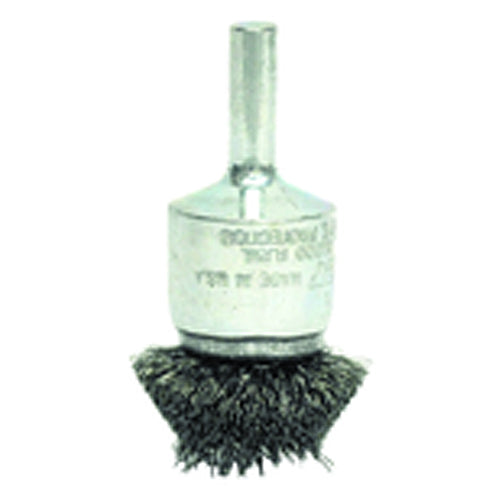 1″ Diameter - Steel Wire Flared End Brush - USA Tool & Supply