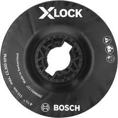 Bosch - Disc Backing Pads Backing Pad Type: Disc Backing Pad Pad Diameter (Inch): 4-1/2 - USA Tool & Supply