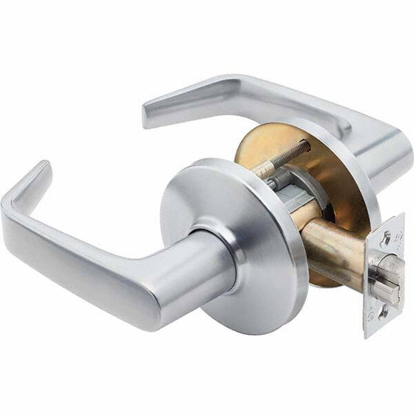 Best - Passage Lever Lockset for 1-3/4 to 2-1/8" Thick Doors - USA Tool & Supply