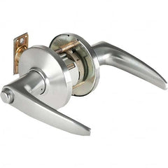 Best - Privacy Lever Lockset for 1-3/4 to 2-1/8" Thick Doors - USA Tool & Supply