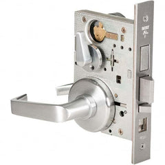 Best - Office Lever Lockset for 1-3/4" Thick Doors - USA Tool & Supply