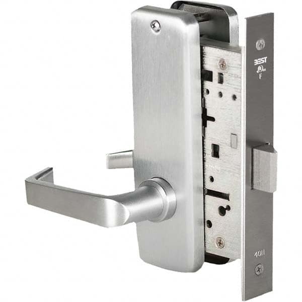 Best - Privacy Lever Lockset for 1-3/4" Thick Doors - USA Tool & Supply