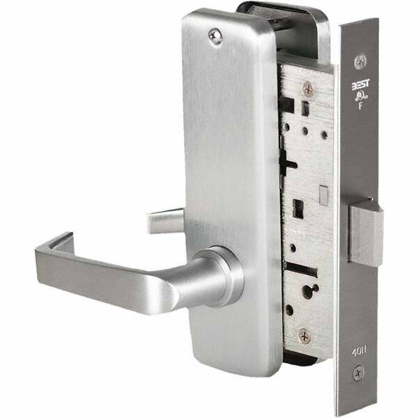 Best - Privacy Lever Lockset for 1-3/4" Thick Doors - USA Tool & Supply