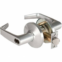 Best - Storeroom Lever Lockset for 1-3/4 to 2-1/4" Thick Doors - USA Tool & Supply