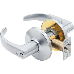 Best - Entrance Lever Lockset for 1-3/4 to 2-1/4" Thick Doors - USA Tool & Supply