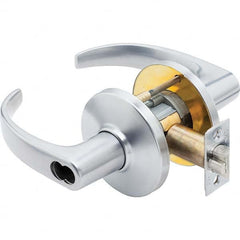 Best - Storeroom Lever Lockset for 1-3/4 to 2-1/4" Thick Doors - USA Tool & Supply