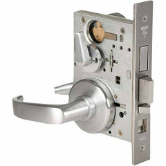 Best - Office Lever Lockset for 1-3/4" Thick Doors - USA Tool & Supply